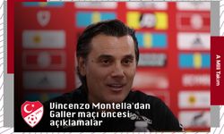 Vincenzo Montella'dan Galler maçı öncesi açıklamalar