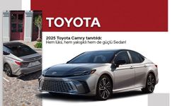 2025 Toyota Camry tanıtıldı: hem lüks hem güçlü Sedan!