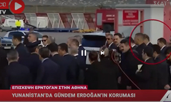 Erdoğan'ın Uzun Boylu Koruması Yunanistan'da Gündem Oldu