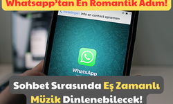 Whatsapp’tan En Romantik Adım: Sohbet Sırasında Eş Zamanlı Müzik Dinlenebilecek!