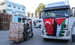 İHH, Mısır Kızılayı ve Uluslararası STK'larca Koordine Edilen 11 Tırlık Yardım Konvoyu Gazze'ye Ulaştı!