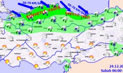 Yurtta Hava Durumu: Yoğun Yağışlar ve Kuvvetli Rüzgarlar Kapıda!