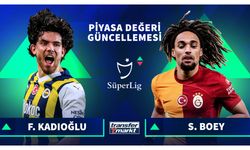 Süper Lig'in en değerli futbolcuları listesi güncellendi!