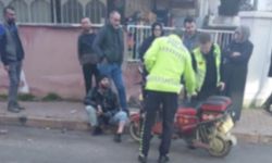 İnegöl'de Elektrikli Bisiklet ve Otomobil Çarpıştı: 1 Yaralı