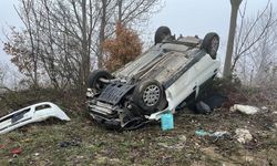 İnegöl-Yenişehir Yolunda Kaza 1 Kişi Yaralandı