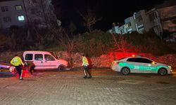 Alkollü Sürücü Durmadı Önce Polise Sonra Ağaça Çarptı
