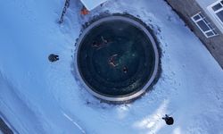 Uludağ'da Eksi Derecelerde Önce Kar Sonra Sıcak Havuz Keyfi