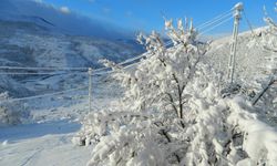Posof'ta Yoğun Kar Yağışı
