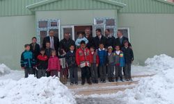 Kar Yağışında Yıkılan Tahtaköprü İlköğretim Okulu'nun Yemekhanesi yenilendi