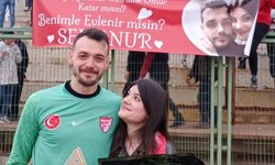 Orhaniyespor'un Kalecisi Mert Sevil'den Maç Öncesi Romantik Evlenme Teklifi
