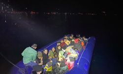 Çanakkale açıklarında 14’ü çocuk, 31 kaçak göçmen yakalandı