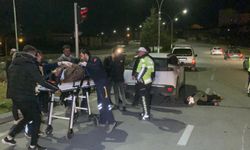 Cip ile motosiklet çarpıştı: 2 yaralı