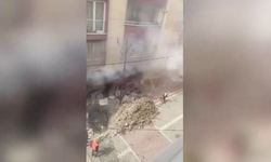 İstanbul'da doğalgaz hattında patlama!
