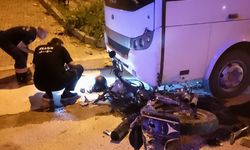 Cip motosikletle çarpıştı: 1 yaralı