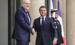 Fransa Cumhurbaşkanı Macron, Lübnan Başbakanı Mikati ile görüştü