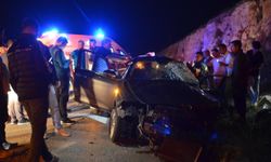 Aydın'da feci kaza! Yolcu otobüsü ile otomobil çarpıştı
