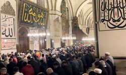 Bursa Ulu Cami'de fetih duası yaptılar