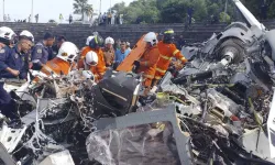 Helikopterler havada çarpıştı: 10 ölü