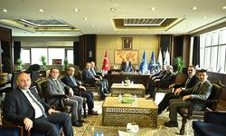AK Partili Belediye Başkanlarından Başkan Bozbey'e Ziyaret