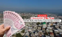 Bursa'da O Belediyeden 2 Bin TL'ye Kiralık Büfe, Halı Saha, Çay Ocağı, Dükkan...