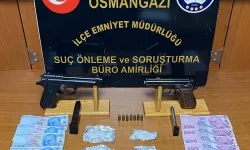 Bursa'da uyuşturucuyu tabancayla takas ettiler!