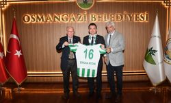 Bursaspor'dan Başkan Aydın’a ziyaret