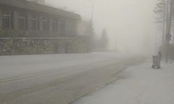 Uludağ'da Mayıs ayında kar sürprizi