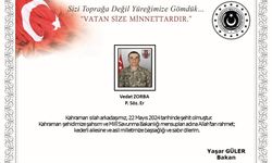 MSB: “Pençe-Kilit Operasyonu Bölgesinde EYP Patlaması Sonucu Yaralanan Bir Asker Şehit Oldu”