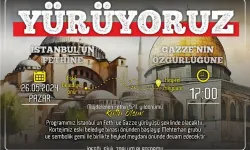 İnegöl'de İstanbul'un Fethi ve Gazze'nin Özgürlüğü İçin Yürüyüş Düzenleniyor