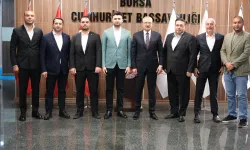 Bursaspor'dan Bursa Cumhuriyet Başsavcısı Ramazan Solmaz'a ziyaret