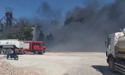 Bursa'da Geri Dönüşüm Deposunda Büyük Yangın