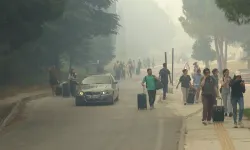 Bursa'da Anız Yangını Kampüsü Sardı: Öğrenciler Valizleriyle Tahliye Edildi!