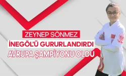 İnegöllü Zeynep Sönmez Avrupa Şampiyonu Oldu