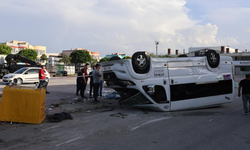 Konya'da 2 Servis Minibüsü Çarpıştı: 7 Yaralı