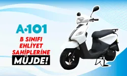 A101'den B Sınıfı Ehliyeti Olanlara Müjde! 36 Bin 990 TL'ye Motosiklet Sahibi Olma Fırsatı