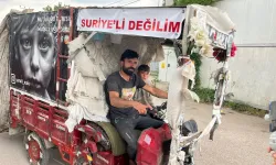 Motosikletine "Suriyeli değilim" Yazdı, Saldırı ve Hakaretlerden Kurtuldu!