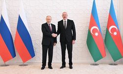 Putin ve Aliyev, Bakü'de görüştü