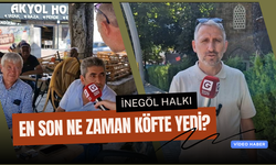 İnegöl halkı en son ne zaman köfte yedi?