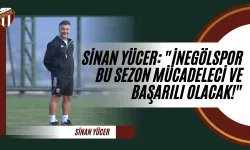 Sinan Yücer: "İnegölspor Bu Sezon Mücadeleci ve Başarılı Olacak!"