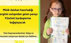 İnegöllü Minik Aslıhan'dan Gazze İçin Büyük Destek: Dergi Satışından Elde Edeceği Geliri Bağışlayacak