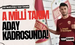 Eski İnegölsporlu Yusuf Özdemir, A Milli Takım Aday Kadrosunda!