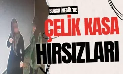 İnegöl'de İki Kadın Hırsız Çelik Kasayı Valize Koyup Çaldı!