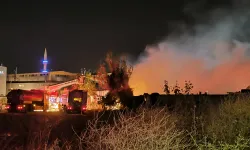 İnegöl Sanayi Bölgesi'nde Korkutan Yangın