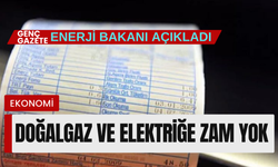 Enerji Bakanı Açıkladı Faturalara Zam Yok!