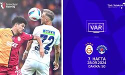 TFF, Süper Lig'de 7. haftanın VAR kayıtlarını açıkladı