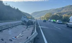 Bilecik'te Trafik Kazası: Genç Sürücü Direksiyon Hakimiyetini Kaybetti!