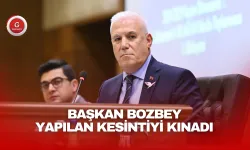 Başkan Bozbey Yapılan Kesintiyi Kınadı