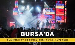 Bursa'da Cumhuriyet coşkusu Berkay’la kutlandı