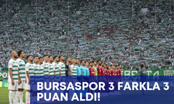 Bursaspor 3 Farkla 3 Puan Aldı!