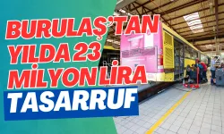 BURULAŞ’tan yılda 23 milyon lira tasarruf